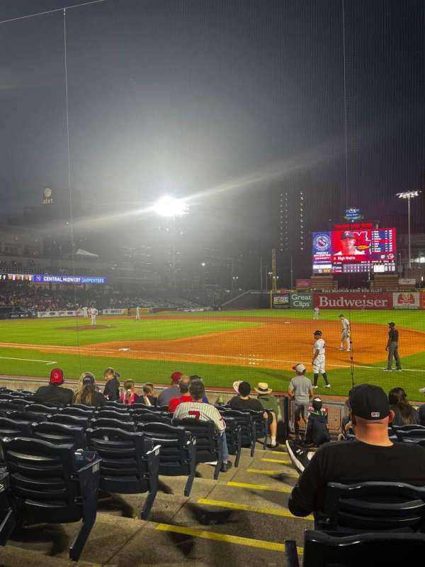 Fifth Third Field, section: 117, row: L, seat: 22