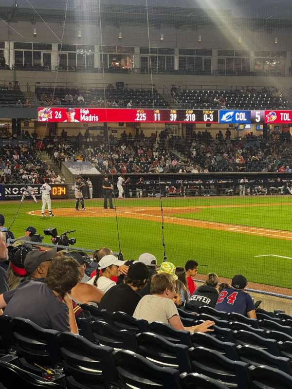 Fifth Third Field, section: 117, row: L, seat: 22