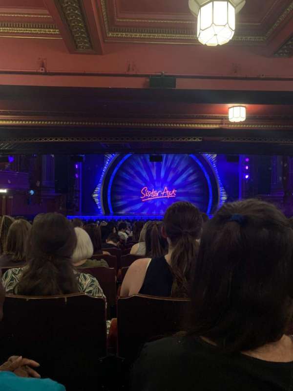 Dominion Theatre, section: Stalls, row: Xx, seat: 28