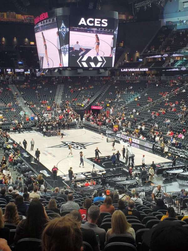 T-Mobile Arena, section: 9, row: Z, seat: 22