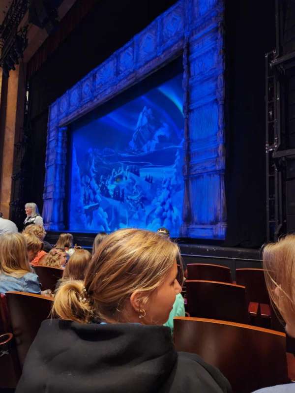 Temple Buell Theatre, section: Orchestra B, row: C, seat: 4
