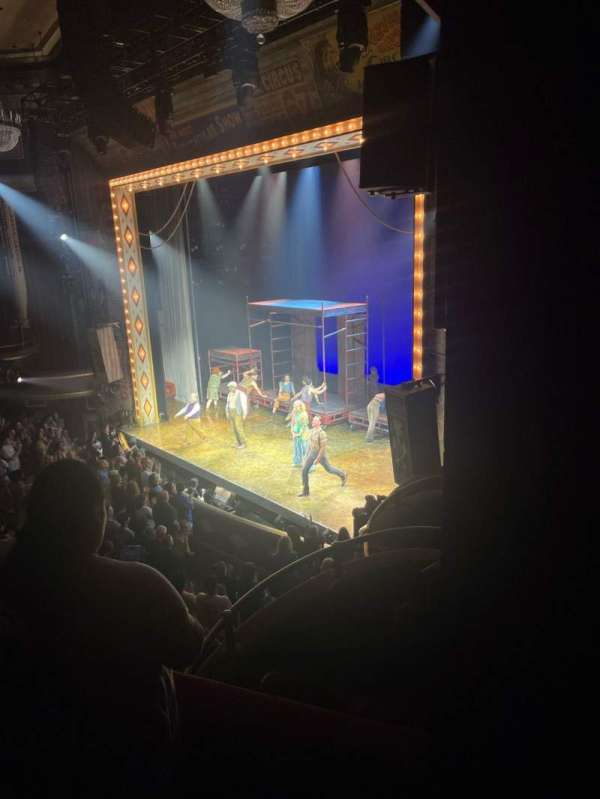 Imperial Theatre, section: Front Mezzanine R, row: E, seat: 411