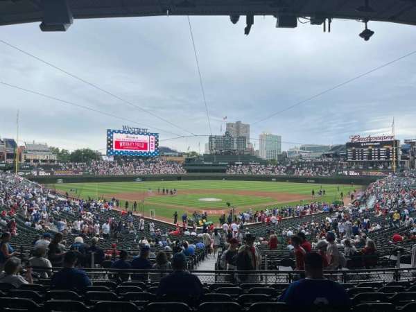 Wrigley Field, section: 217, row: 8, seat: 12