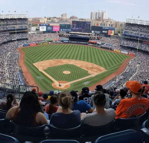 Yankee Stadium, section: 420A, row: 9, seat: 21