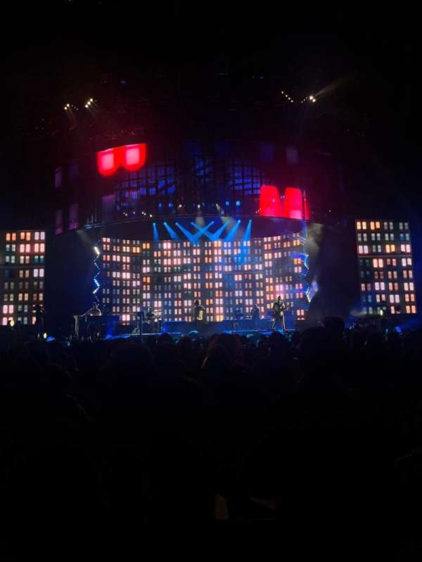 TD Garden, section: Floor B, row: 3, seat: 4