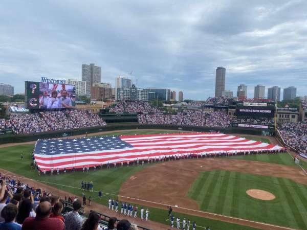 Wrigley Field, section: 311L, row: 7, seat: 15