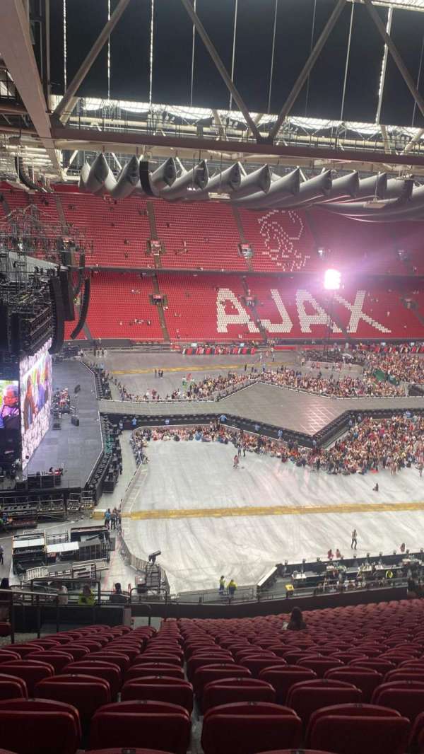 Johan Cruijff ArenA, section: 408, row: 162, seat: 8