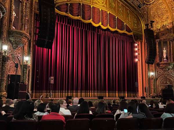 United Palace, section: Orchestra L, row: B, seat: 123