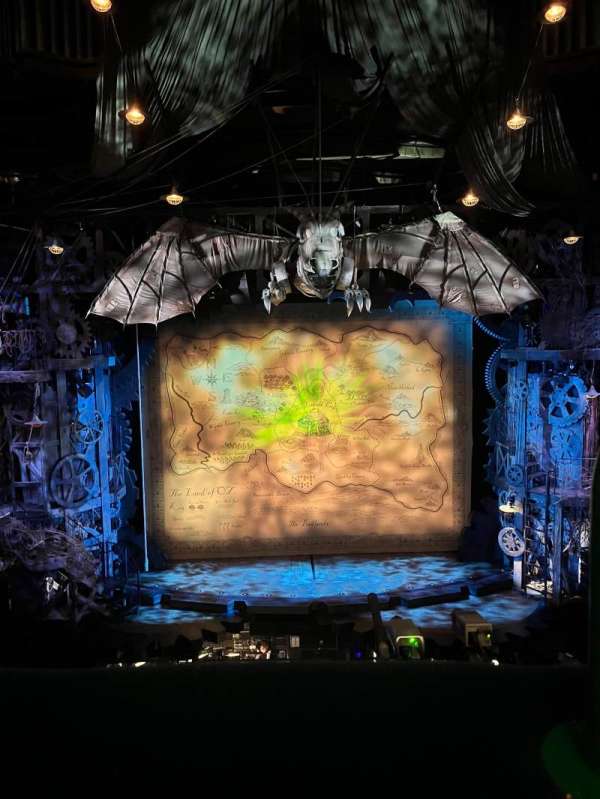Apollo Victoria Theatre, section: Dress Circle, row: A, seat: 24