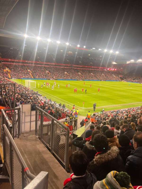 Anfield, section: L1, row: 28, seat: 1