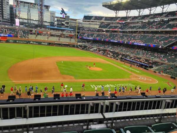 Truist Park, section: 233, row: 3, seat: 15