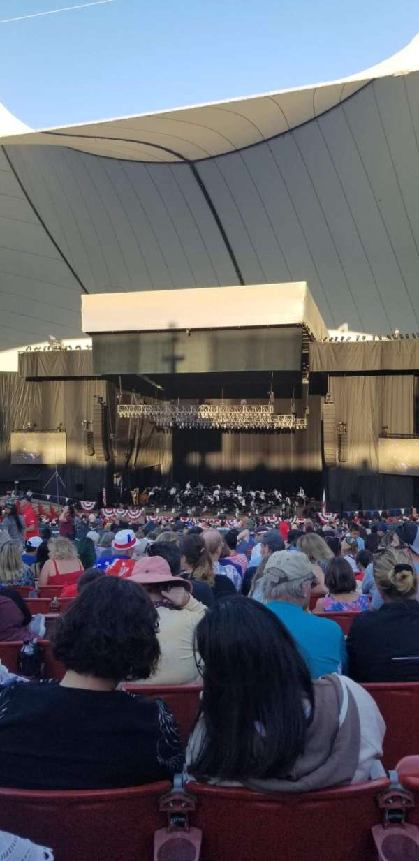 Shoreline Amphitheatre, section: 201, row: V, seat: 37