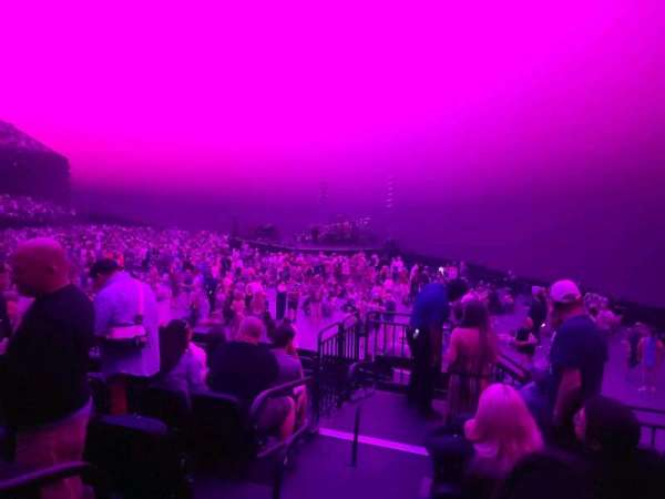 The Sphere, Vegas, section: 110, row: 17, seat: 1