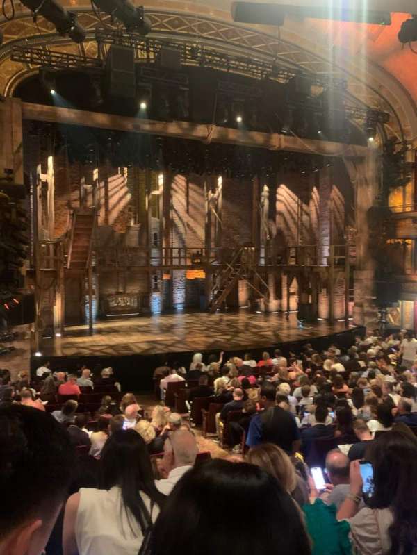 Richard Rodgers Theatre, section: Orchestra L, row: P, seat: 9