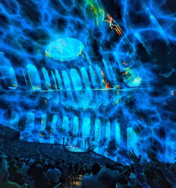 The Sphere, Vegas, section: 202, row: 2, seat: 6