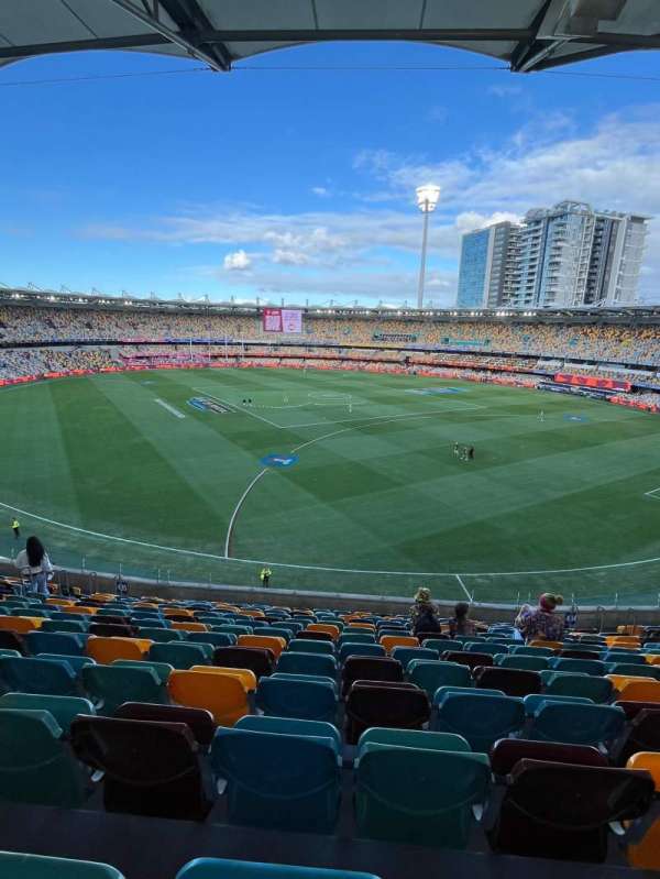 The Gabba, section: 435, row: NN, seat: 35