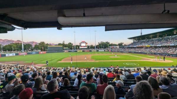 Smith's Ballpark, section: 18, row: W19, seat: 12