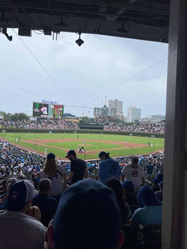 Wrigley Field, section: 217, row: 8, seat: 23