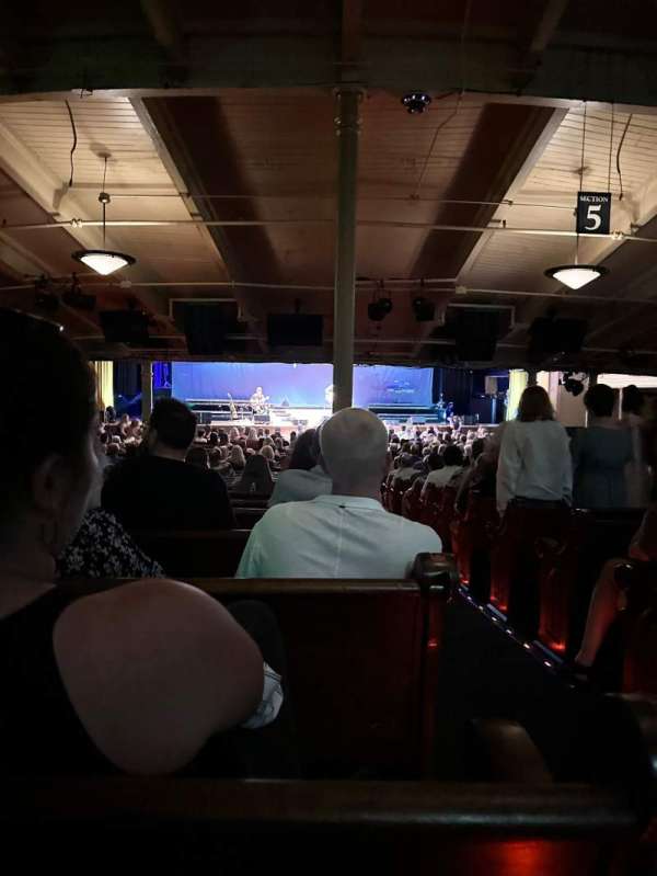 Ryman Auditorium, section: MF-6, row: Z, seat: 1