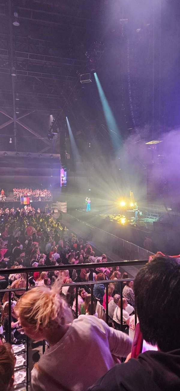 ING Arena, section: Gallery H, row: 3, seat: 2