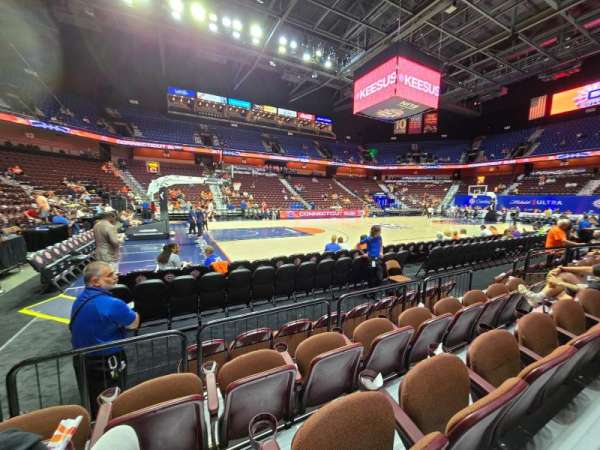 Mohegan Sun Arena, section: 27, row: E, seat: 8