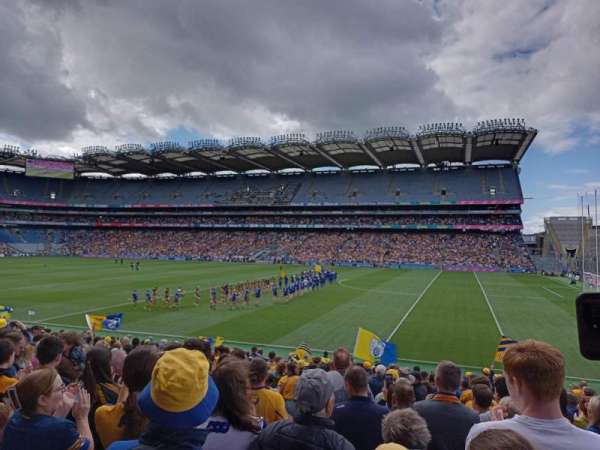 Croke Park, section: 302, row: Z, seat: 4