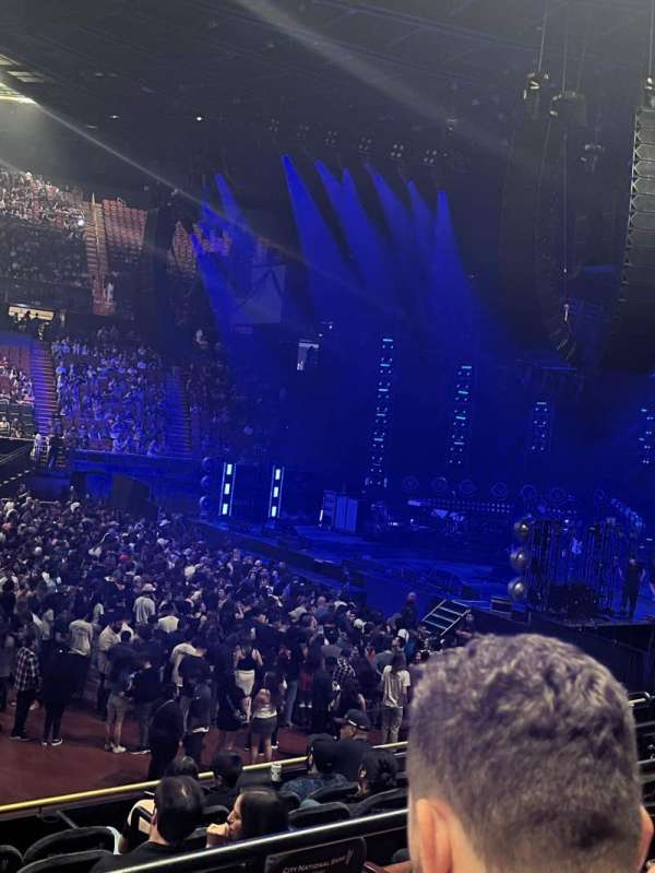 Kia Forum, section: 110, row: 8, seat: 1-2