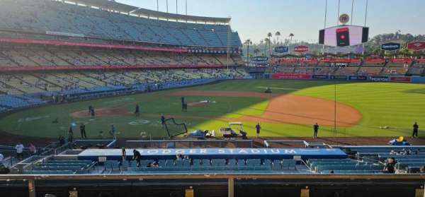Dodger Stadium, section: 134LG, row: D, seat: 4
