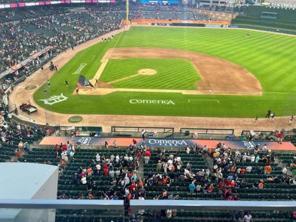 Comerica Park, section: 323, row: A, seat: 3