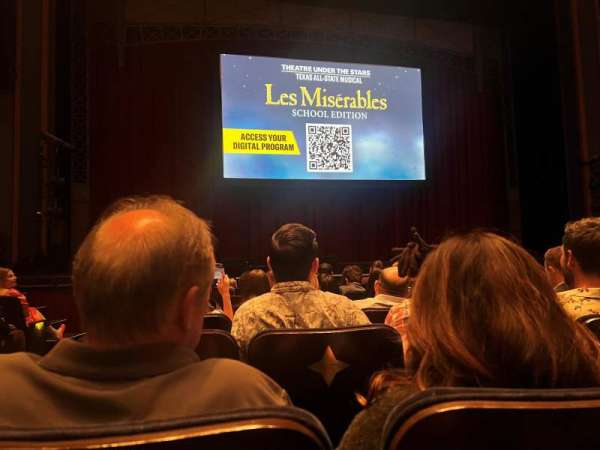 Sarofim Hall, section: Orchestra C, row: G, seat: 102