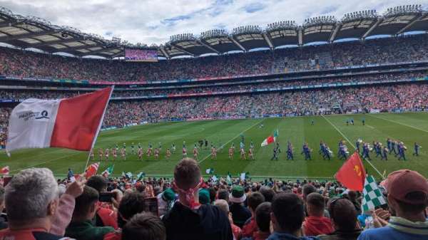 Croke Park, section: 307, row: HH, seat: 1