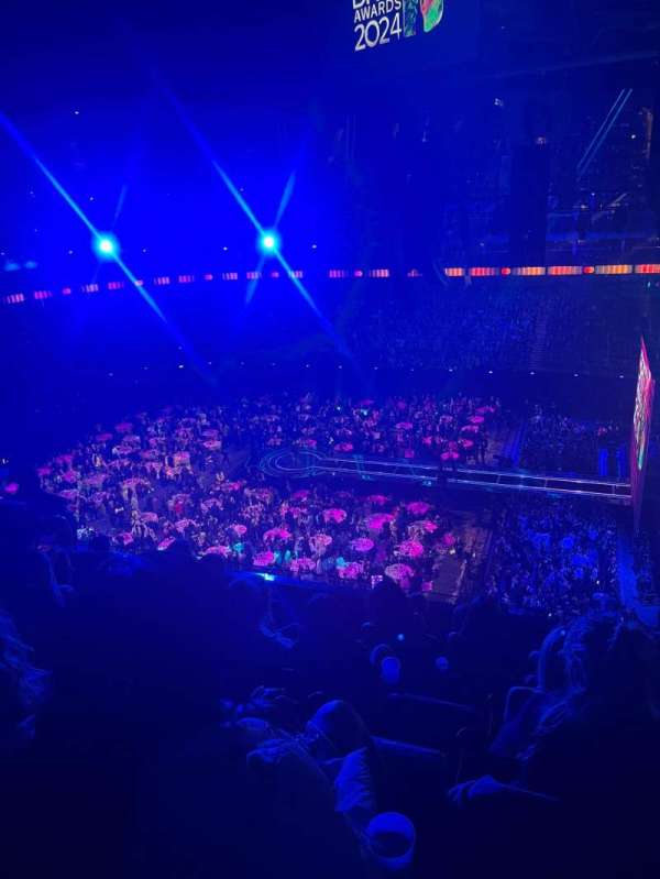 The O2, London, section: 421, row: F, seat: 945