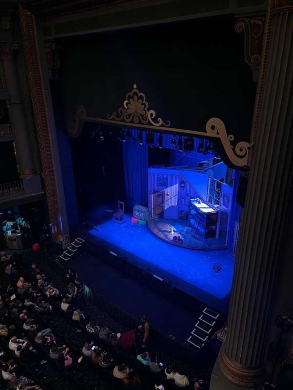 Manchester Opera House, section: Gallery, row: A, seat: 1