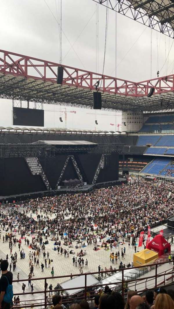 San Siro, section: 238, row: 9, seat: 23
