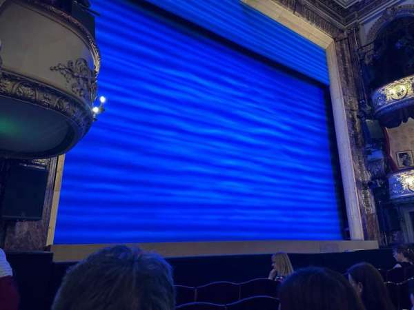 Novello Theatre, section: Stalls, row: G, seat: 24