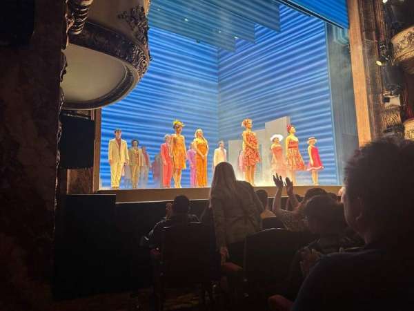 Novello Theatre, section: Stalls, row: G, seat: 25