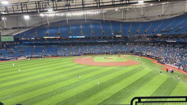 Tropicana Field, section: 351, row: D