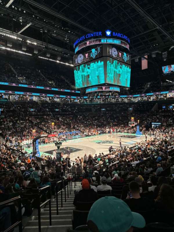 Barclays Center, section: 28, row: 18, seat: 15