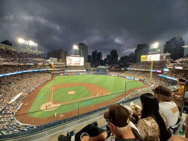 Petco Park, section: 307, row: 2, seat: 11