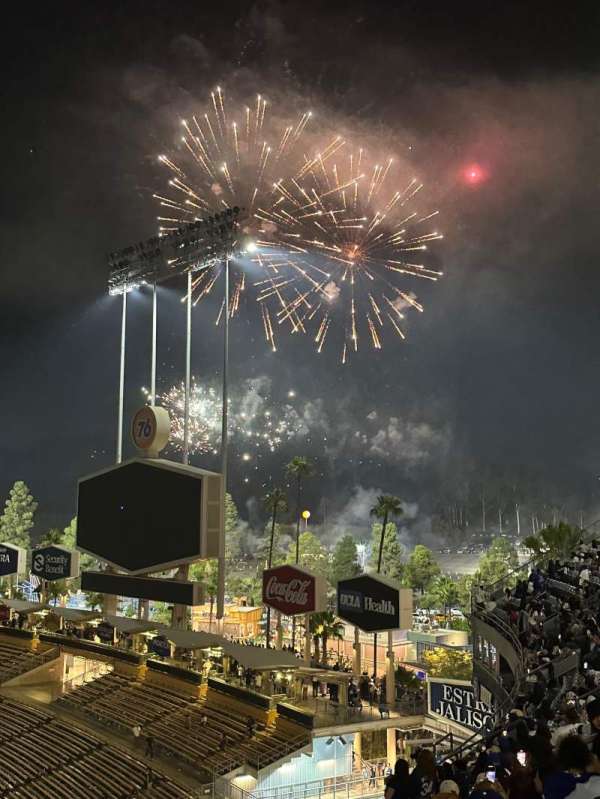 Dodger Stadium, section: 44RS, row: L, seat: 6
