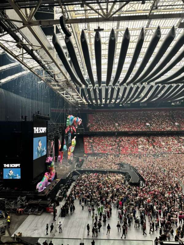 Johan Cruijff ArenA, section: 407, row: 4, seat: 191