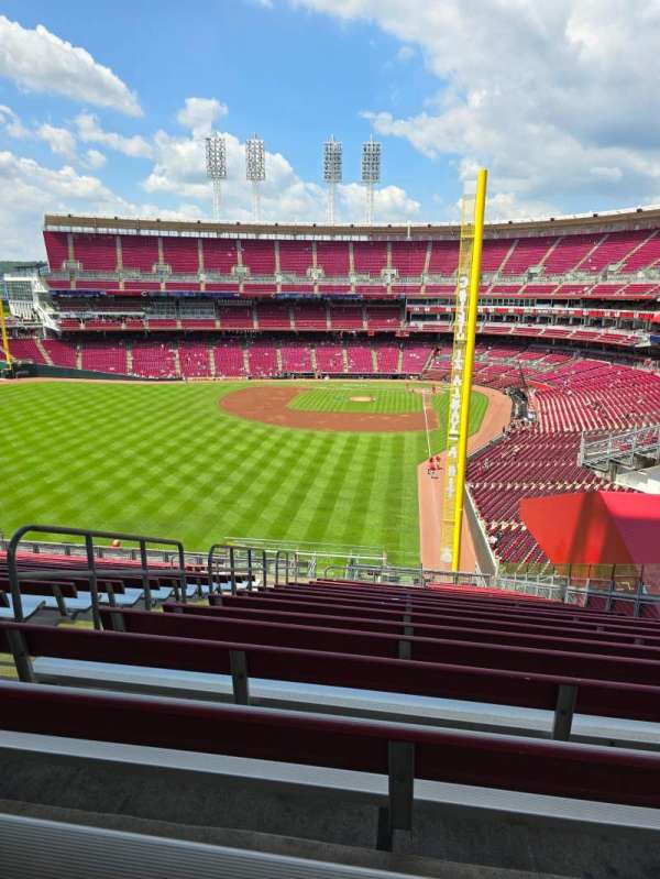 Great American Ball Park, section: 406, row: Y