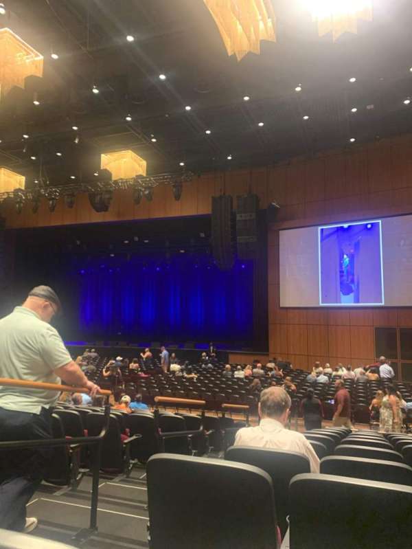 The Theater at MGM National Harbor, section: 101, row: L, seat: 9