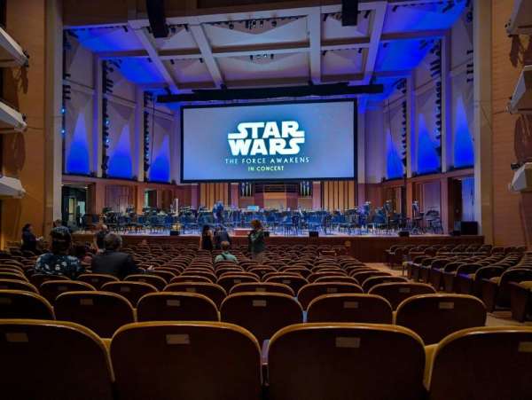 Benaroya Hall, section: Orchestra C, row: T, seat: 2