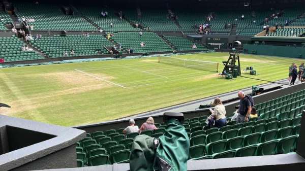 Wimbledon, Centre Court, section: 205, row: A, seat: 114
