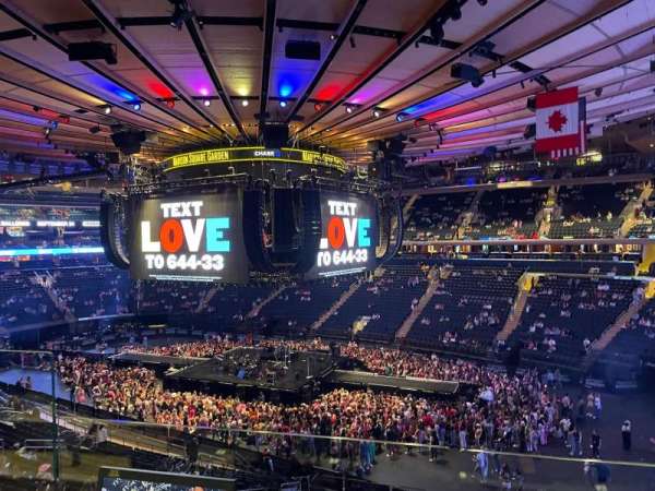 Madison Square Garden, section: 227, row: 2
