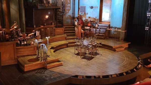 Walter Kerr Theatre, section: Mezzanine L, row: A, seat: 13
