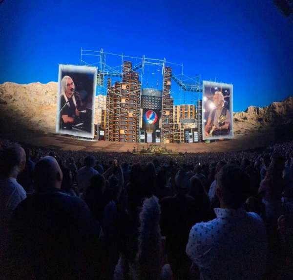 The Sphere, Vegas, section: 105, row: 24, seat: 3