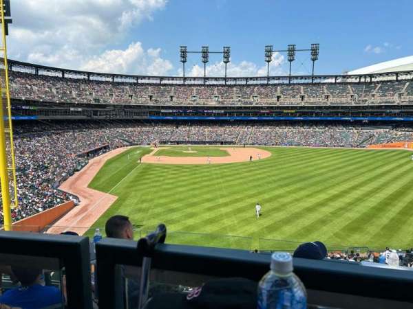 Comerica Park, section: Balcony Tables, row: TBL7, seat: 2