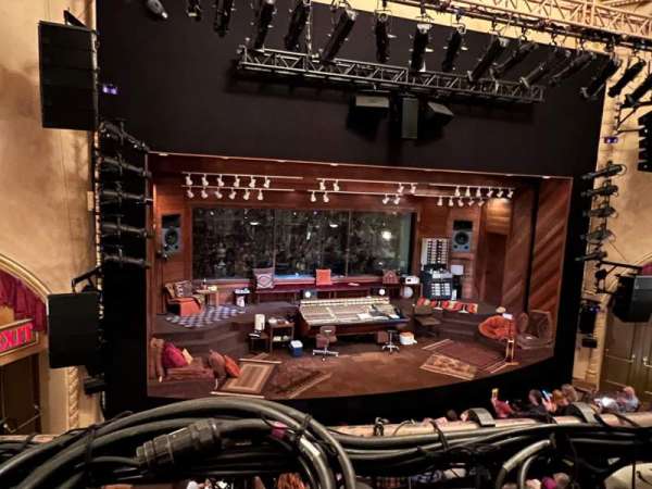 John Golden Theatre, section: Front Mezzanine L, row: A, seat: 115